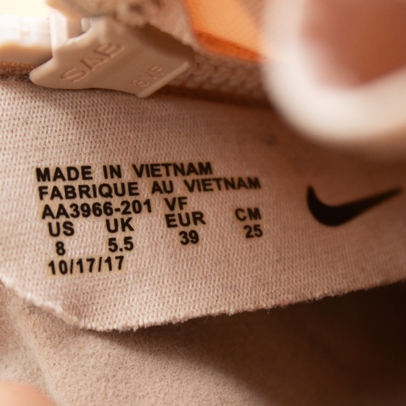 Nike SF Air Force 1 Mid Particle Beige Shoes AA3966-201 Women's Size 8 - Picture 7 of 8